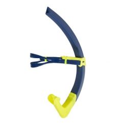 Rurka czołowa do pływania Aqua Sphere Focus Snorkel. Niebieskie rurki damskie Aqua Sphere, bez wzorów. Za 158.95 zł.
