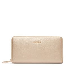 Portfel Liu Jo. Brązowe portfele damskie Liu Jo, bez wzorów. Za 249.99 zł.