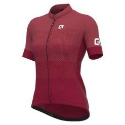 Koszulka rowerowa damska Alé Cycling Solid Level. Czerwone koszulki damskie ALÉ CYCLING, xl, bez wzorów, bez kołnierzyka, bez ramiączek. Za 331.70 zł.