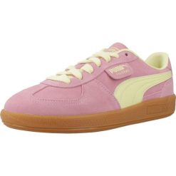 Buty PUMA YELLOW PALERMO Rose. Czerwone obuwie trekkingowe damskie Puma, z materiału, bez zapięcia. Za 399.20 zł.