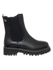 Patrizia Pepe Sztyblety w kolorze czarnym rozmiar: 38. Czarne obuwie sportowe casual damskie Patrizia Pepe, bez zapięcia. Za 396.24 zł.