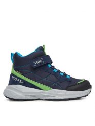 Primigi Śniegowce GORE-TEX 2430022 D Granatowy. Niebieskie buty zimowe chłopięce Primigi, z gore-texu, bez zapięcia. Za 419.99 zł.