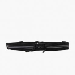Saszetka treningowa unisex Swedemount Running Belt. Czarne nerki i saszetki damskie SWEDEMOUNT, bez wzorów. Za 59.99 zł.