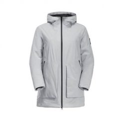 Kurtka uniwersalna damska Jack Wolfskin 11161316315. Szare kurtki damskie Jack Wolfskin, na zimę, m, bez wzorów, z materiału, z kapturem. Za 1,036.50 zł.