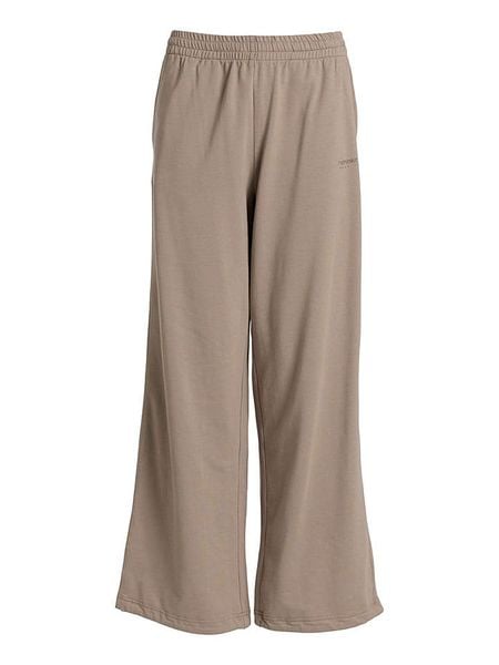 Rethinkit Spodnie dresowe w kolorze szarobrązowym rozmiar: L. Brązowe spodnie dresowe damskie Rethinkit, l, bez wzorów, z bawełny. Za 135.81 zł.