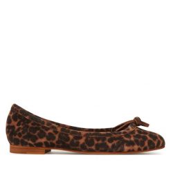 Baleriny Balagan. Brązowe balerinki damskie BALAGAN, bez wzorów. Za 389.99 zł.