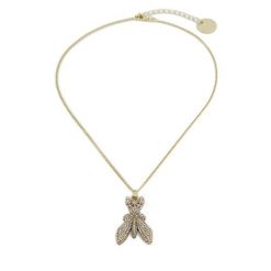 Naszyjnik Patrizia Pepe. Żółte naszyjniki damskie Patrizia Pepe, złote. Za 599.99 zł.