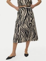 Vero Moda Spódnica midi Mymilo 10340419 Kolorowy Regular Fit. Spódnice damskie Vero Moda, l, bez wzorów, z wiskozy, midi. Za 97.99 zł.