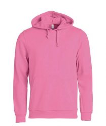 Clique Basic Hoody bluza z kapturem unisex – bright pink. Czerwone bluzy damskie CLIQUE, m, bez wzorów, z bawełny, z kapturem. Za 171.78 zł.
