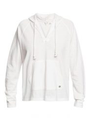 Bluza z kapturem dla Kobiety DESTINATION SURF Biały. Białe bluzy damskie Roxy, m, bez wzorów, z bawełny, z kapturem. Za 269.75 zł.