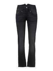 Herrlicher Dżinsy - Slim fit - w kolorze czarnym rozmiar: W26. Czarne jeansy damskie Herrlicher. Za 118.56 zł.