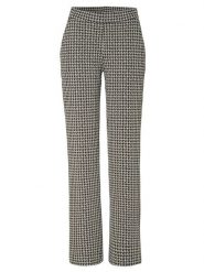 Rosner Spodnie "Jenny" w kolorze czarno-kremowym rozmiar: 40. Brązowe spodnie materiałowe damskie Rosner, bez wzorów, z materiału. Za 147.91 zł.