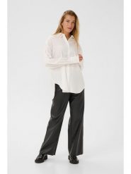 Kaffe Koszula w kolorze białym rozmiar: 34. Białe koszule damskie Kaffe, bez wzorów, bez kołnierzyka, bez ramiączek. Za 126.99 zł.