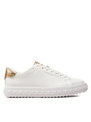 MICHAEL Michael Kors Sneakersy Grove 43S3GVFS1L Biały. Białe obuwie sportowe damskie MICHAEL Michael Kors, ze skóry, bez zapięcia. Za 469.99 zł.