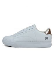 GAP Sneakersy "Portland" w kolorze złoto-białym rozmiar: 38. Białe obuwie sportowe damskie GAP, bez zapięcia. Za 105.63 zł.