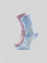 4F Skarpetki długie (2-pack) damskie - multikolor 35-38. Skarpetki damskie 4F, bez wzorów. Za 49.99 zł.