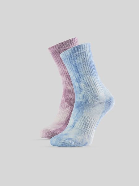 4F Skarpetki długie (2-pack) damskie - multikolor 35-38. Skarpetki damskie 4F, bez wzorów. Za 49.99 zł.