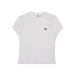 Koszulka damska Fila Trivero. Białe koszulki damskie Fila, bez wzorów, bez ramiączek. Za 221.74 zł.
