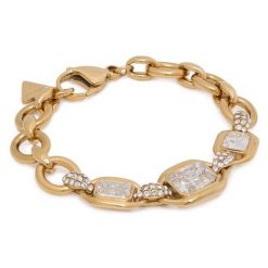 Bransoletka Guess. Żółte bransoletki damskie Guess, złote. Za 499.99 zł.