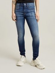 G-Star Dżinsy "Lhana" - Skinny fit - w kolorze niebieskim rozmiar: W30/L34. Niebieskie jeansy damskie G-Star. Za 219.60 zł.