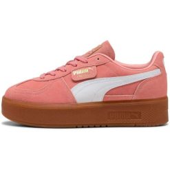 Adidasy Puma Palermo Elevata, Kobiety. Czerwone obuwie sportowe damskie Puma, z zamszu, bez zapięcia, na fitness i siłownię. W wyprzedaży za 490.00 zł.