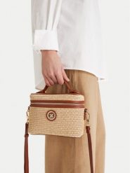 Beverly Hills Polo Club Torebka CEO-BHPC-S-006-09 Beżowy. Brązowe kuferki damskie Beverly Hills Polo Club, bez wzorów, z syntetyku, bez dodatków. Za 179.99 zł.