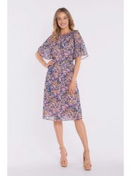 Stylove Sukienka w kolorze fioletowo-jasnoróżowym rozmiar: L. Różowe sukienki damskie Stylove, bez wzorów, z tkaniny, bez ramiączek. Za 264.99 zł.