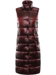 Alpine Pro Kamizelka pikowana "Urefa" w kolorze bordowym rozmiar: L. Czerwone kamizelki damskie Alpine Pro, l, bez wzorów, bez kaptura. Za 312.95 zł.