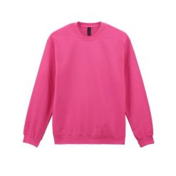 Bluza Polarowa Unisex Dla Dorosłych Softstyle Midweight. Czerwone bluzy damskie GILDAN, l, bez wzorów, z bawełny, z kapturem. Za 129.99 zł.
