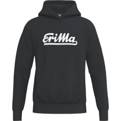 Bluza z kapturem Erima Retro. Czarne bluzy damskie Erima, na lato, bez wzorów, z bawełny, z kapturem. Za 254.55 zł.