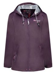 Geographical Norway Kurtka przejściowa w kolorze fioletowym rozmiar: S. Różowe kurtki damskie Geographical Norway, s, bez wzorów, bez kaptura. Za 83.42 zł.