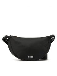 HUGO Saszetka Bel M. Crossbody 50536064 102603668 01 Czarny. Czarne listonoszki damskie Hugo, z materiału, bez dodatków. Za 199.99 zł.