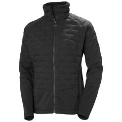 Damska kurtka puchowa Helly Hansen Hybrid Stretch Insulator. Brązowe kurtki damskie Helly Hansen, bez wzorów, z puchu, bez kaptura. Za 738.50 zł.