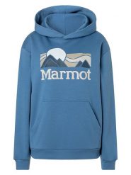 Marmot Bluza "Coastal" w kolorze niebieskim rozmiar: XL. Niebieskie bluzy damskie Marmot, xl, bez wzorów, z kapturem. Za 134.45 zł.