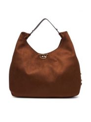 Liu Jo Torebka AF6029 T711A Brązowy ciemny. Brązowe shopper bag Liu Jo, bez wzorów, ze skóry, bez dodatków. Za 679.99 zł.