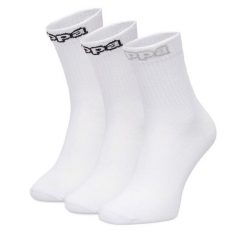 Skarpety długie Kappa. Białe skarpetki damskie Kappa, bez wzorów. Za 34.99 zł.