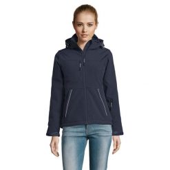 Kurtka Damska Rock Padded Soft Shell. Niebieskie kurtki damskie SOL'S, s, bez wzorów, bez kaptura. Za 482.99 zł.