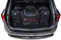 Torby Do Bagażnika Vw Touareg 2010-2017 4Szt Kjust. Czarne torby podróżne KJUST, bez wzorów, z kauczuku. Za 1,345.00 zł.