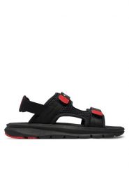 Puma Sandały Evolve Sandal Jr 390449-01 Czarny. Czarne sandały chłopięce Puma, z materiału, bez zapięcia. Za 129.99 zł.