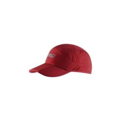 Sportowa czapka z daszkiem do biegania unisex lekka regulowana CORE Run CEP. Czerwone czapki z daszkiem damskie CEP, bez wzorów. Za 84.00 zł.