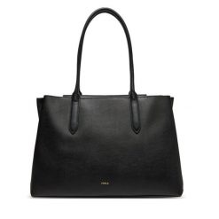Torebka Furla. Czarne torebki klasyczne damskie Furla, bez dodatków. Za 1,259.00 zł.