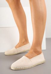 Beżowe Espadryle Vices na Podeszwie z Plecionki Sesaniela. Brązowe espadryle damskie Born2be, z jeansu, bez zapięcia, tenisowe. Za 59.99 zł.