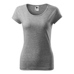 Koszulka Damska Pure. Szare bluzki damskie ALDER, bez wzorów, sportowe, bez kołnierzyka, bez ramiączek. Za 54.99 zł.