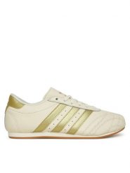 Adidas Sneakersy Taekwondo Lace JQ0570 Beżowy. Brązowe obuwie sportowe damskie Adidas, ze skóry, bez zapięcia. Za 279.99 zł.