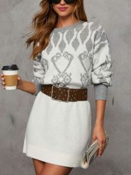 LA Angels Sukienka dzianinowa w kolorze białym rozmiar: S. Białe sukienki damskie LA Angels, bez wzorów, z dzianiny, bez ramiączek. Za 208.99 zł.