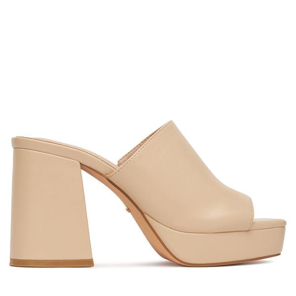 Klapki DeeZee. Brązowe klapki damskie DeeZee, bez wzorów, bez obcasa, bez zapięcia. Za 149.99 zł.