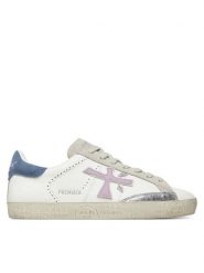 Premiata Sneakersy Stevend 7273 Écru. Obuwie sportowe damskie Premiata, ze skóry, bez zapięcia. Za 989.99 zł.