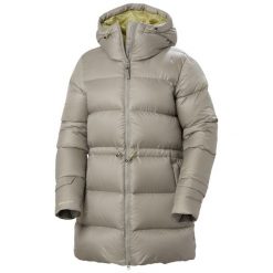 Parka dla kobiet Helly Hansen Essence. Brązowe parki damskie Helly Hansen, na zimę, z syntetyku, bez kaptura. W wyprzedaży za 1,153.55 zł.