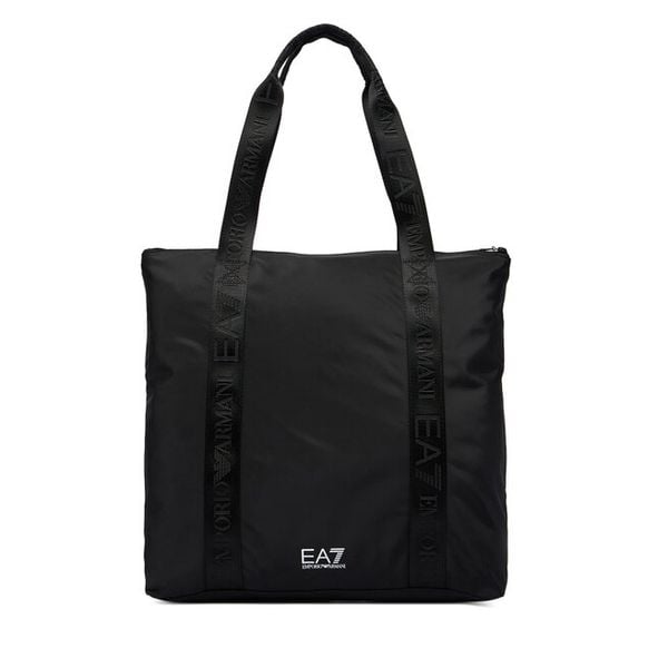 Torebka EA7 Emporio Armani. Czarne shopper bag EA7 Emporio Armani, bez dodatków. Za 383.99 zł.