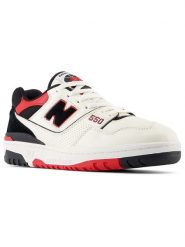 New Balance Skórzane sneakersy "550" w kolorze biało-czerwonym rozmiar: 40. Białe obuwie sportowe damskie New Balance, bez zapięcia. Za 289.88 zł.